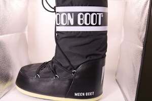 Moon Boot Icon Nylon Black Water-Repellent Snow Boots